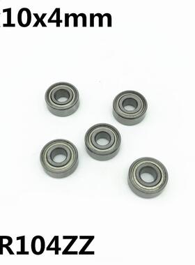 10Pcs MR104ZZ L-1040ZZ 4x10x4 mm Deep groove ball bearing Mi