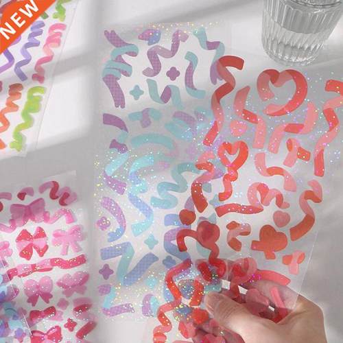 1 pc Gift Sealing Stickers Glitter 10 Design Diary  Scra
