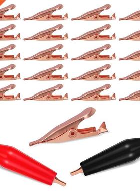 20 Mn Toothless Allgator Test Clps,Sold Copper Clps El