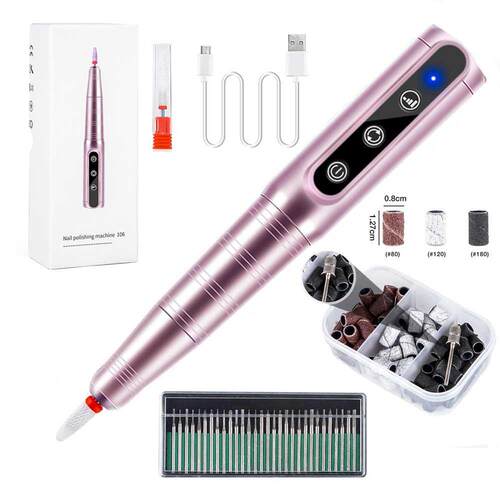 LadyMisty Cordless Portable Electric Nail Drill Machine for