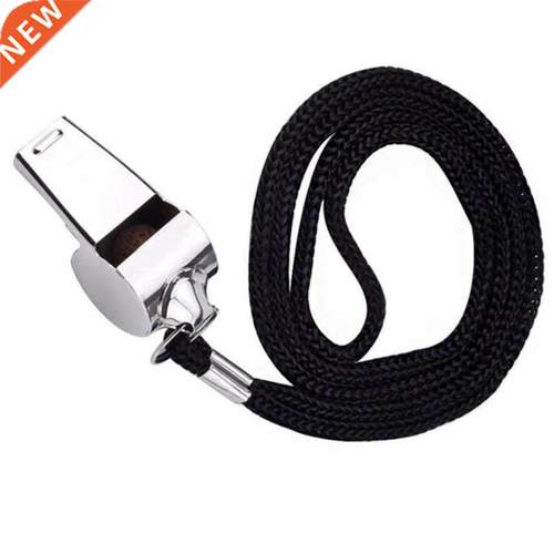 Stainless Steel Whistle First Aid Whistle Soccer Football Ba