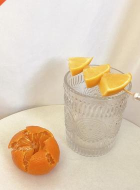 100PCS Gold Beads Bamboo Fruit Sticks For Kids Cocktail Deco