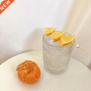 100PCS Gold Beads Bamboo Fruit Sticks For Kids Cocktail Deco