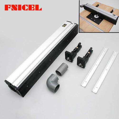 Aluminium Profile Fence with Scale and Sliding Brackets Tool