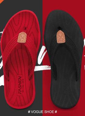 2021 New Arrival Men Flip Flops Sandals Breathable Summer S