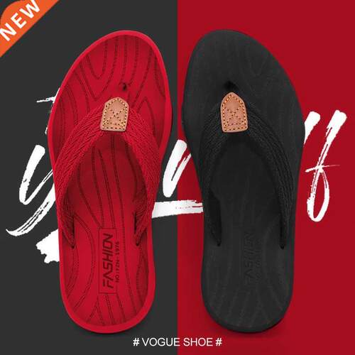 2021 New Arrival Men Flip Flops Sandals Breathable Summer S