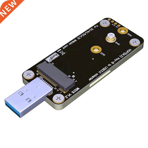 M.2 NGFF Key B To USB 3.0 Adapter Card with Dual SIM Card Sl