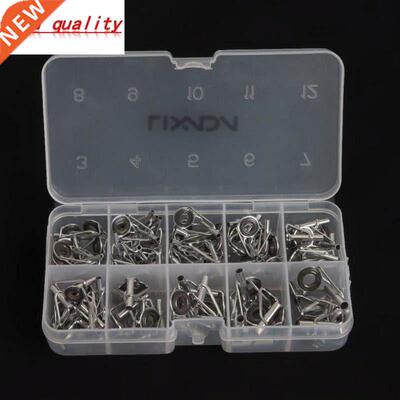 Top Qualty 80Pcs Stanless Steel Sea Carp Fshng Rod Gude