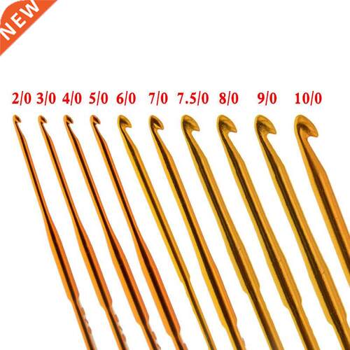10Pcs Alumina Crochet Hook Set DIY Knitting Needles Home Kni