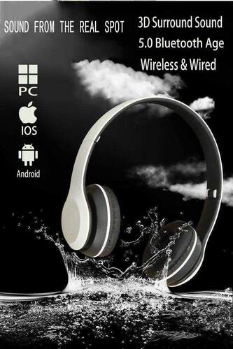 Newest P47 Folding Wireless Headset Support Wired Connectio