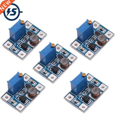 5Pcs 2-24V to 2-28V 2A DC-DC Step Up Power Supply Module Adj
