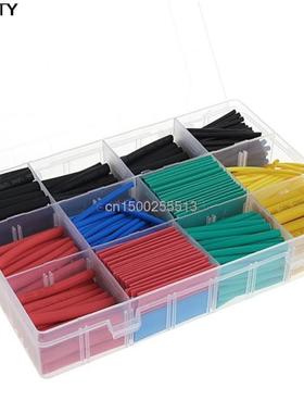 530Pcs 2:1 Heat Shrink Tubing Tube Sleeving Wrap Cable Wire
