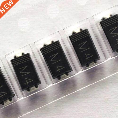 100pcs 1N4004 M4 SMD 1A 400V Rectifier Diode