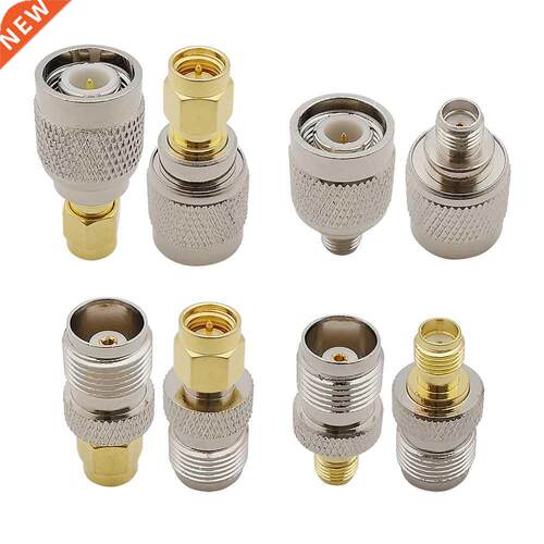 8Pcs SMA - TNC Adapter SMA Male Female to TNC Male Female St
