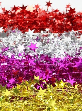 Five-pointed star 7.5M iron wire star drawing Flower iron