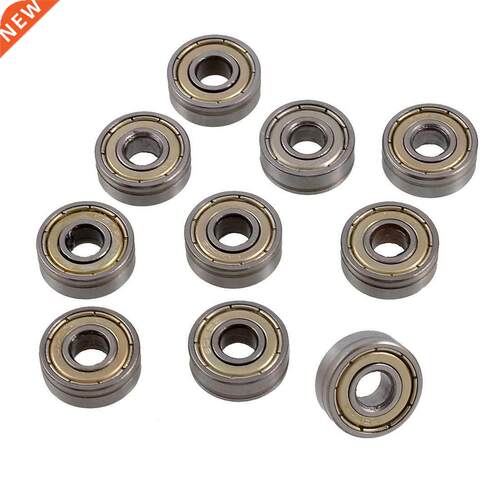 10 Pcs 17mm x 6mm x 6mm Row Shielded Deep Groove Ball Bearin