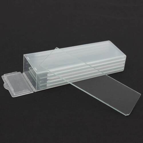 5Pcs 1mm Thickness Cavity Glass Coverslips Single Concave M