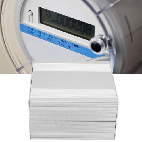Frosted Silver Extruded Aluminum Enclosure waterproof PCB In