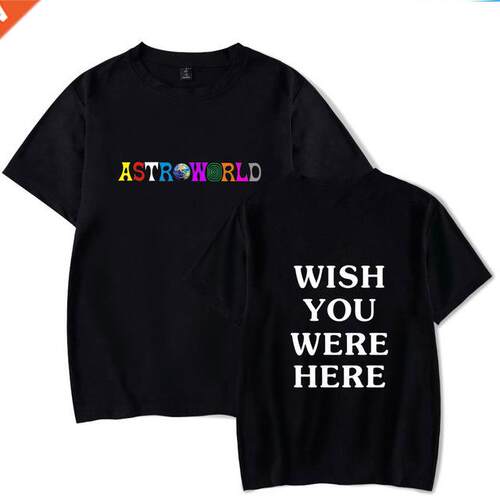 New Fashion Hip Hop T Shirt Men Women Travis Scotts ASTROWOR