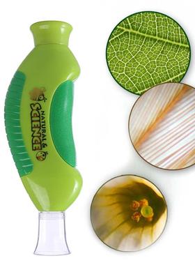 80x Children Science Toy Handhled Microscope Portable Micr