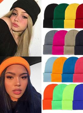 2022 Winter Hats for Women Men New Beanies Knitted Solid Coo