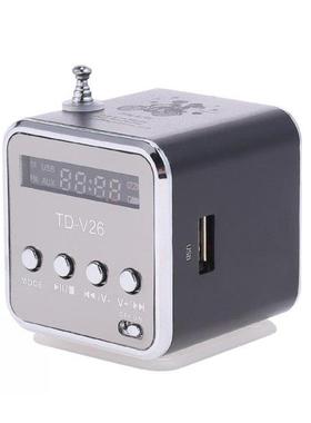 Mini Radio FM Digital Portable Speakers w/ FM Radio Receiver