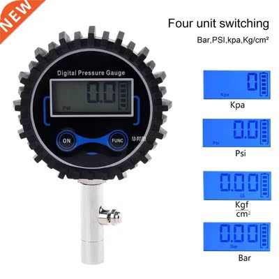 Dgtal Tre Pressure Gauge 3-200 PS Heavy Duty Large 2-1/2