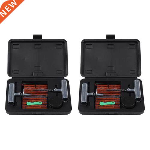 2 set Car Tire Repair Kit Car Van Motorcycle Bike Tire Repai