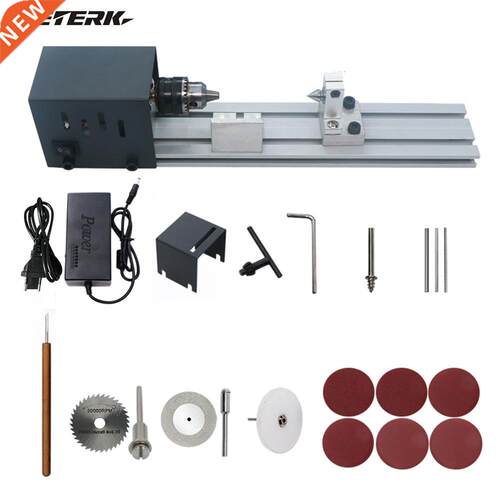 Mini Lathe Beads Polisher Machine Woodworking Craft  Rota