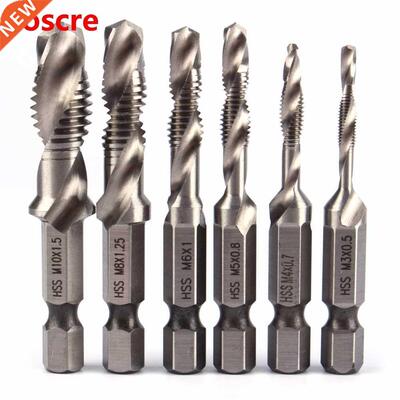 1Pc 1/4		 Hex Shank Metric Composite Taps HSS Thread S
