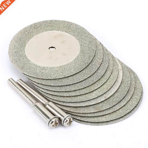 10pcs 40mm Diamond Cutting Wheels For Dremel Rotary Tool +2