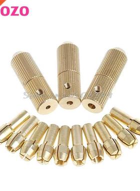 3+10Pcs 0.5-3.2mm Micro Twi Hand Drill Kit Chuck Electric