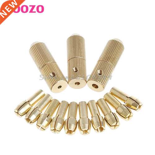 3+10Pcs 0.5-3.2mm Micro Twi Hand Drill Kit Chuck Electric
