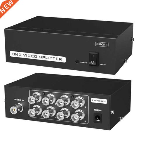 4-port Active BNC video splitter converter CCTV DVR Composit