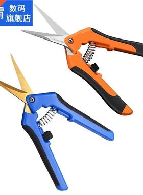 1 Pack Gardening Hand Pruner with Curved Blade and 1 Pack Ga