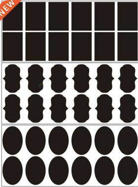 6Pcs  Chalk Pen Chalkboard Sticker Labels Vinyl Kitchen