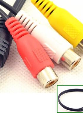 S-Video 4-Pin to -RCA RGB Component Cable Adapter 0.m