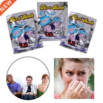 10Pcs/set Funny Fart Bomb Bags Aroma Bombs Smelly Stink Bomb