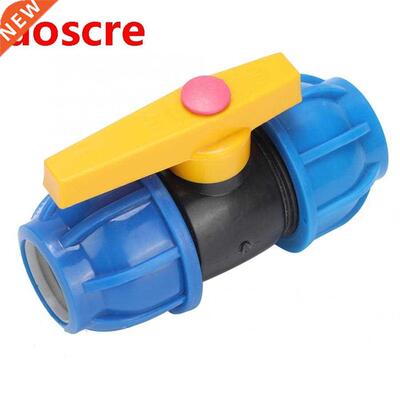 High Quality PE Water Pipe Fittings Valve Adapter Quick Ball