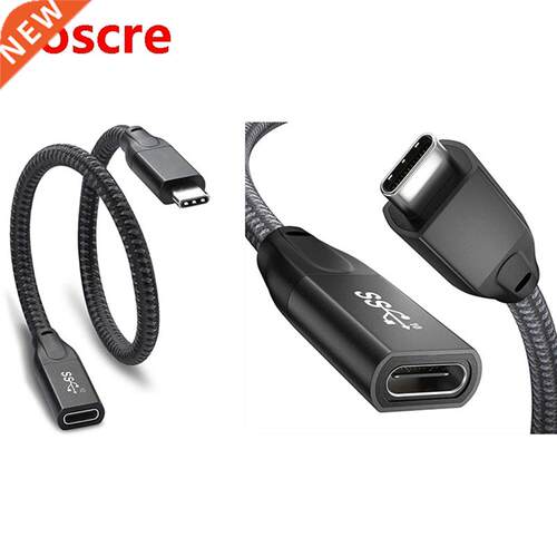 USB C Extension Cable Feet, USB 3.1 (10Gbps) Type C Male to