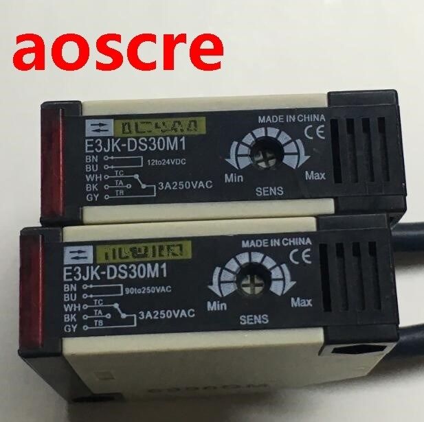 Free Shipping 1PCS E3JK-DS30M1 90-250VAC diffuse photoelectr