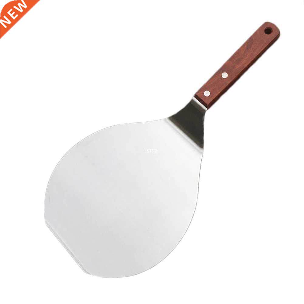 Non Stick Pizza Peel Spatula Round Cake Shovel Cheese Cutter