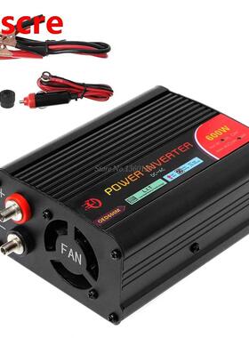 New 300W/400W/500W/600W Power Inverter Converter DC 12V to 2