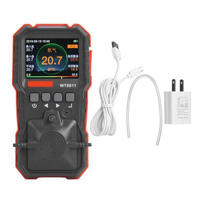 WT8811 4in1 Multi-gas Monitor Oxygen O2 Hydrogen Sulfide Car