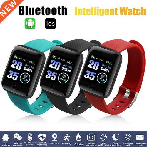 116 Plus Smart Watch Blood Pressure Monitor D1 Bluetooth Br