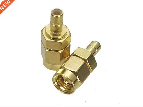 1Pcs Connector SMA Male plug to SMB Male Plug RF Adapter Coa