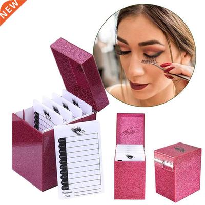 5 Layer Support Box Eyelashes Acrylic Display Stand False E
