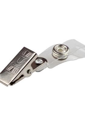 Transparent ID Bge Holder Lanyard Key Card Holder Metal Ba