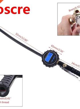 Tire Pressure Gauge Tire Inflator 1/4