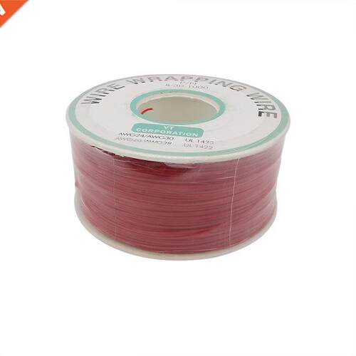 250 Meter Red 30AWG PCB Solder Cable Wire Wrapping OK Line I